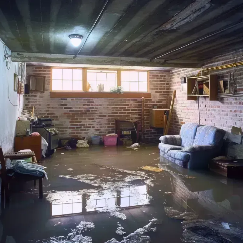 Flooded Basement Cleanup in North Fort Lewis, WA